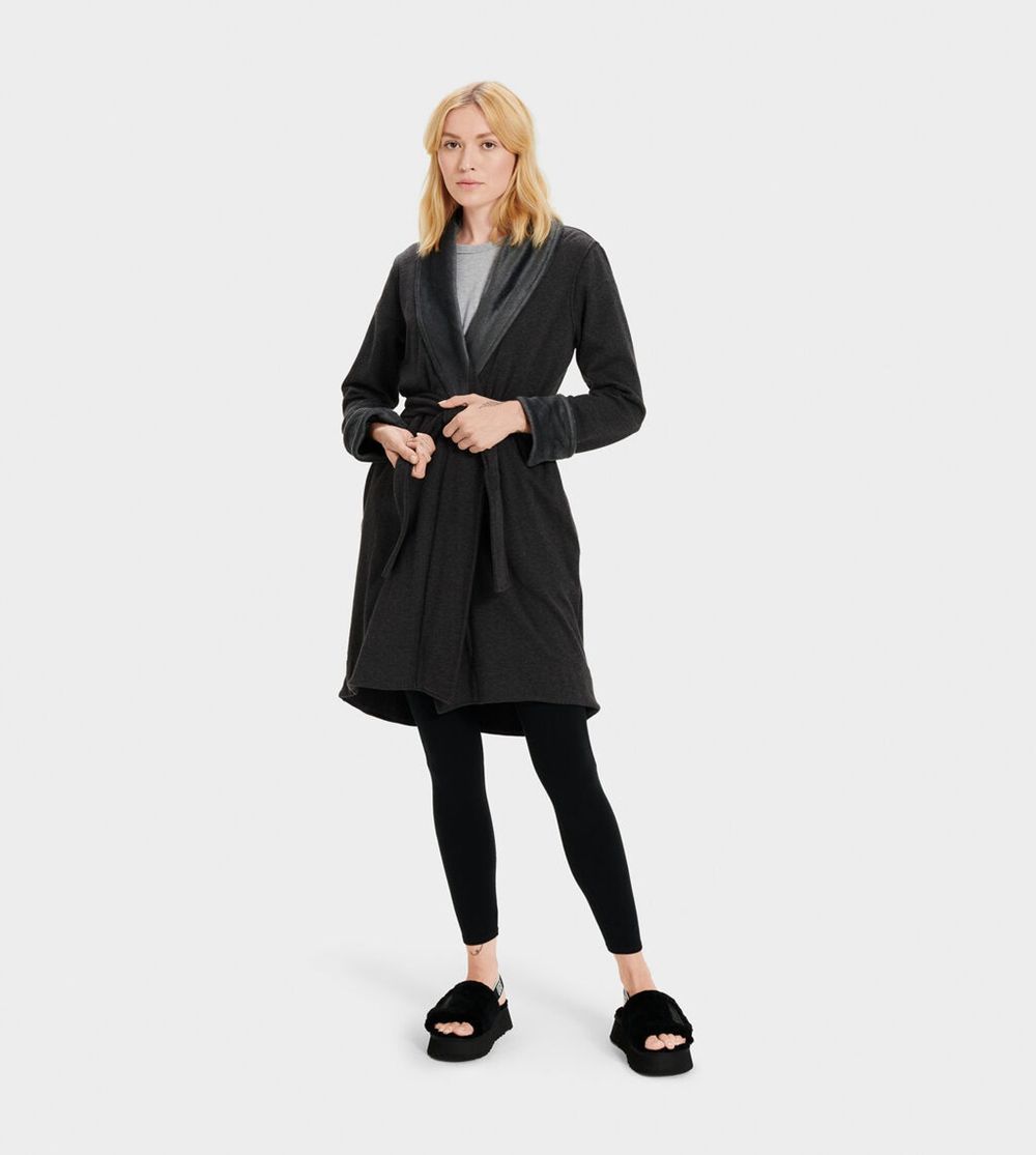 Ugg Robe Womens - Ugg Blanche Ii Black - 913HKQJZP